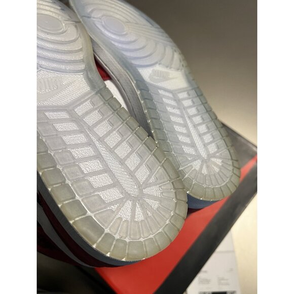 Jordan 1 Spider-Man Origin Story  555088602 Size 10.5 New/ tried on (Yellowing) - Picture 8 of 11